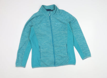 Mountain Warehouse Women's Blue Fleece Jacket Size 14