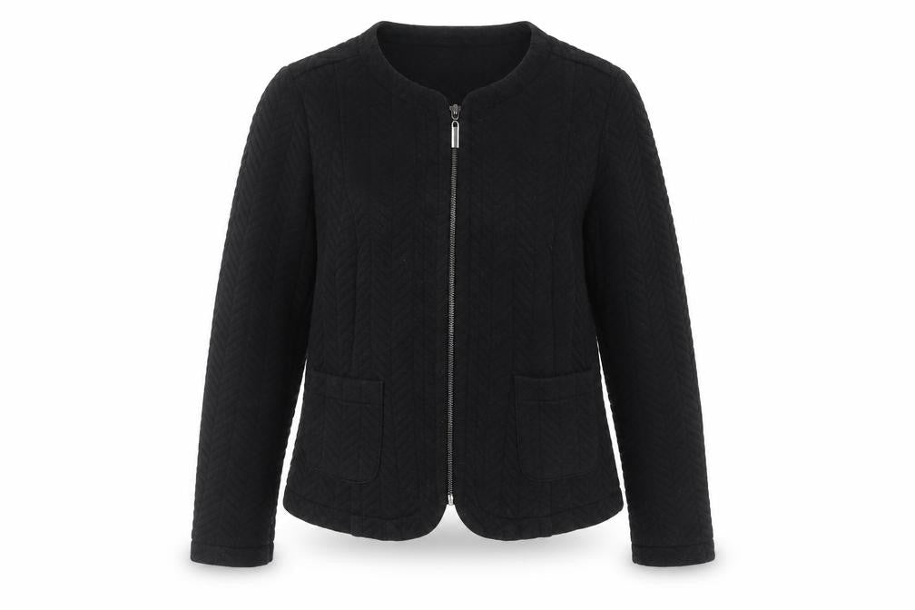 Womens UK Size 14 Marks and Spencer Black Basic Jacket