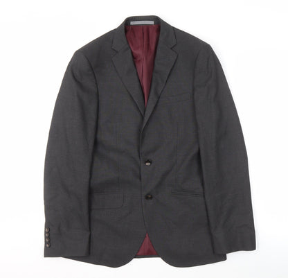 Mens UK Size 36 Marks and Spencer Regular Grey Suit Jacket