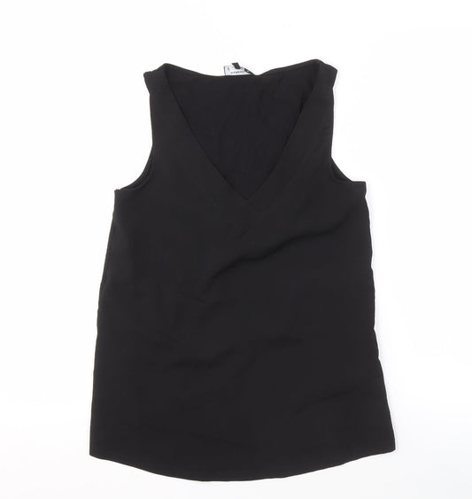 Warehouse Women's Black Sleeveless Tank Top Size 8