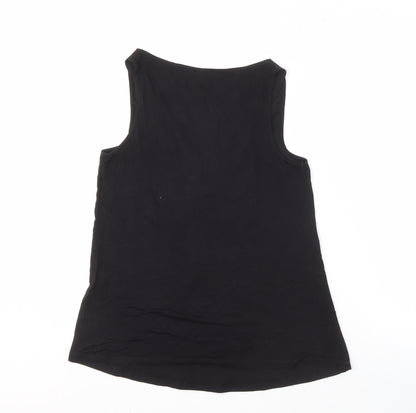 Warehouse Women's Black Sleeveless Tank Top Size 8