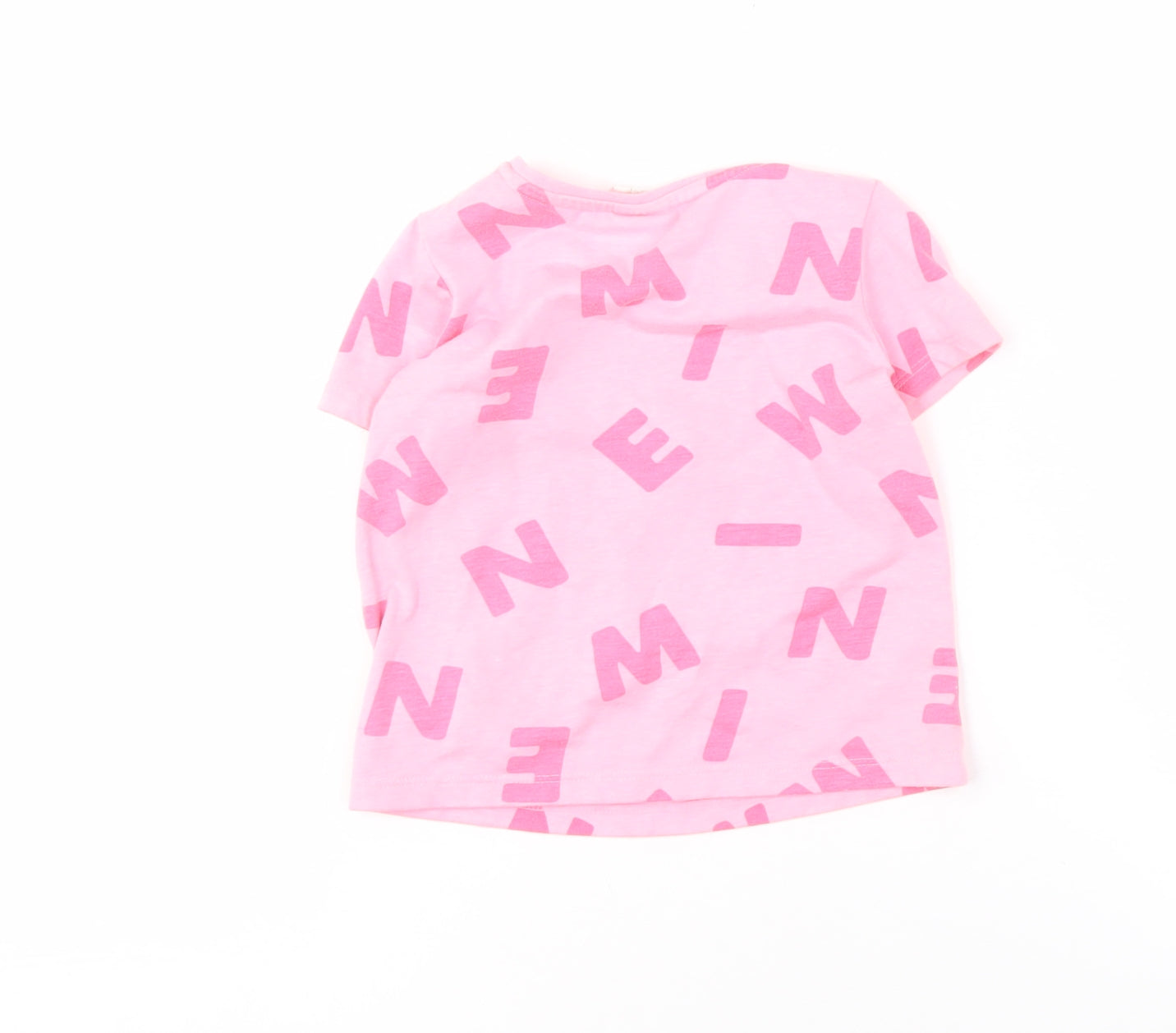 Disney Girls Pink Minnie Mouse T-Shirt 12 Months