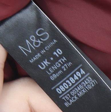 Marks and Spencer Women's Black Pencil Skirt Size 10