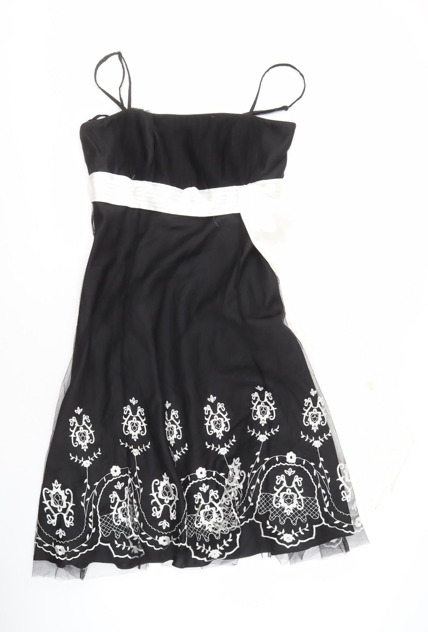 Debut Women's Black Fit & Flare Dress Size 12
