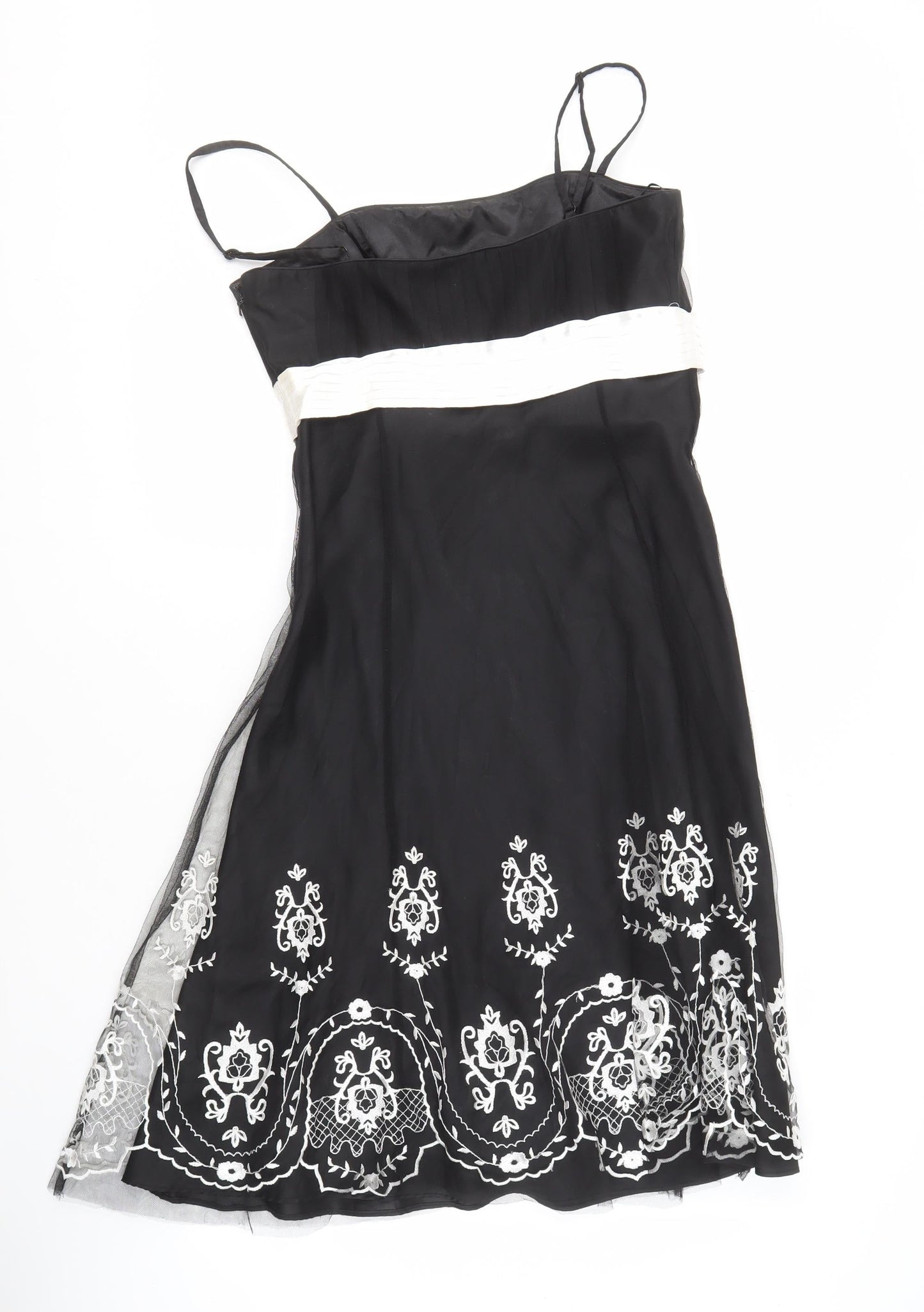 Debut Women's Black Fit & Flare Dress Size 12