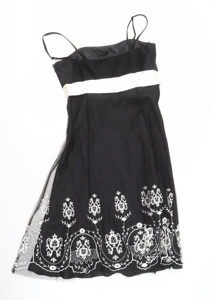 Debut Women's Black Fit & Flare Dress Size 12