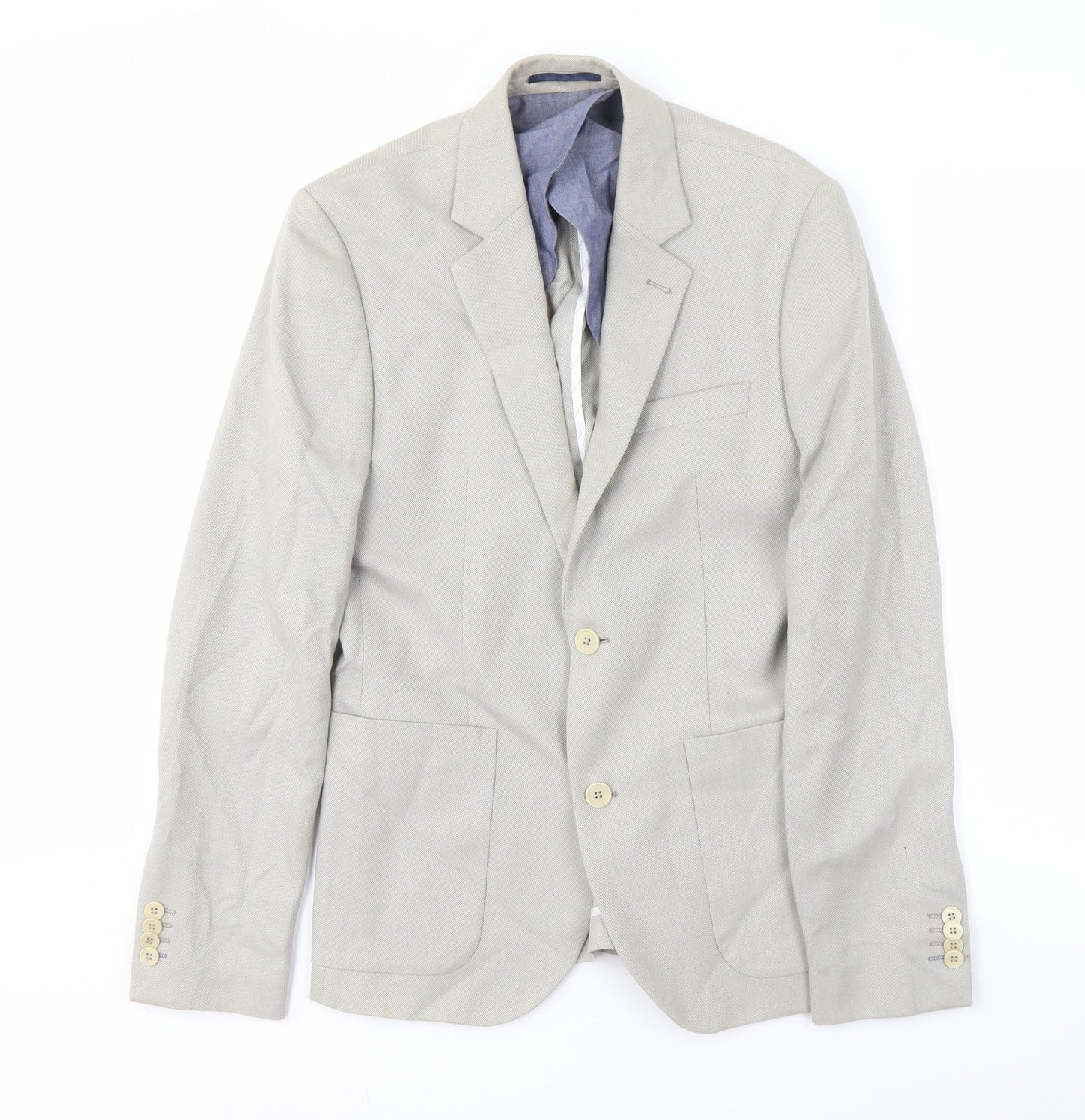 Marcs Men's Grey Blazer, Size 36 Slim