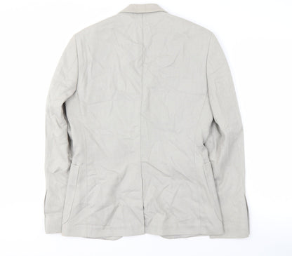 Marcs Men's Grey Blazer, Size 36 Slim