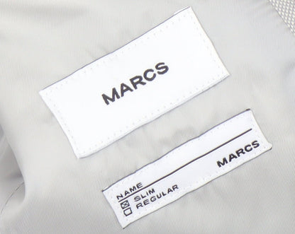 Marcs Men's Grey Blazer, Size 36 Slim