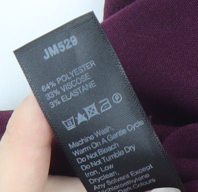 Womens UK Size 18 Capsule   Purple Trousers