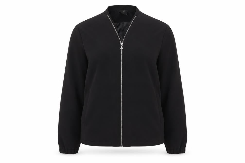 Womens UK Size 12 H&M Black Basic Jacket