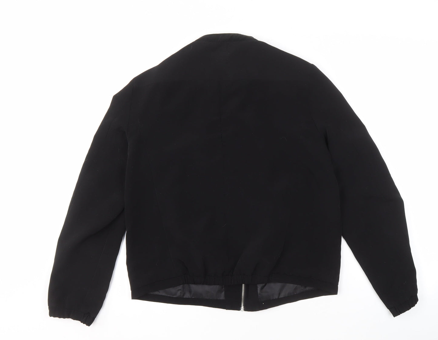 Womens UK Size 12 H&M Black Basic Jacket
