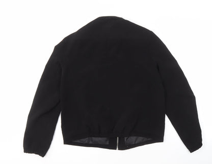 Womens UK Size 12 H&M Black Basic Jacket