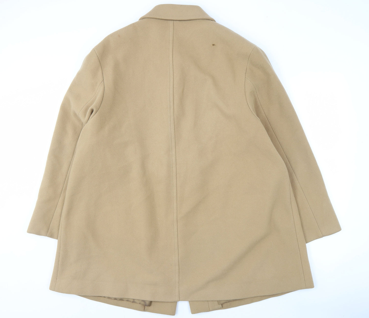 Womens UK Size 18 Marks and Spencer Beige Overcoat