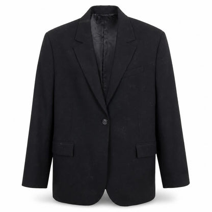 MNG Men’s Black Blazer XL Single-Breasted Formal