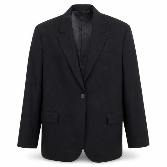 MNG Men’s Black Blazer XL Single-Breasted Formal