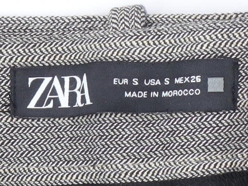 Womens UK Size S Zara   Grey Trousers
