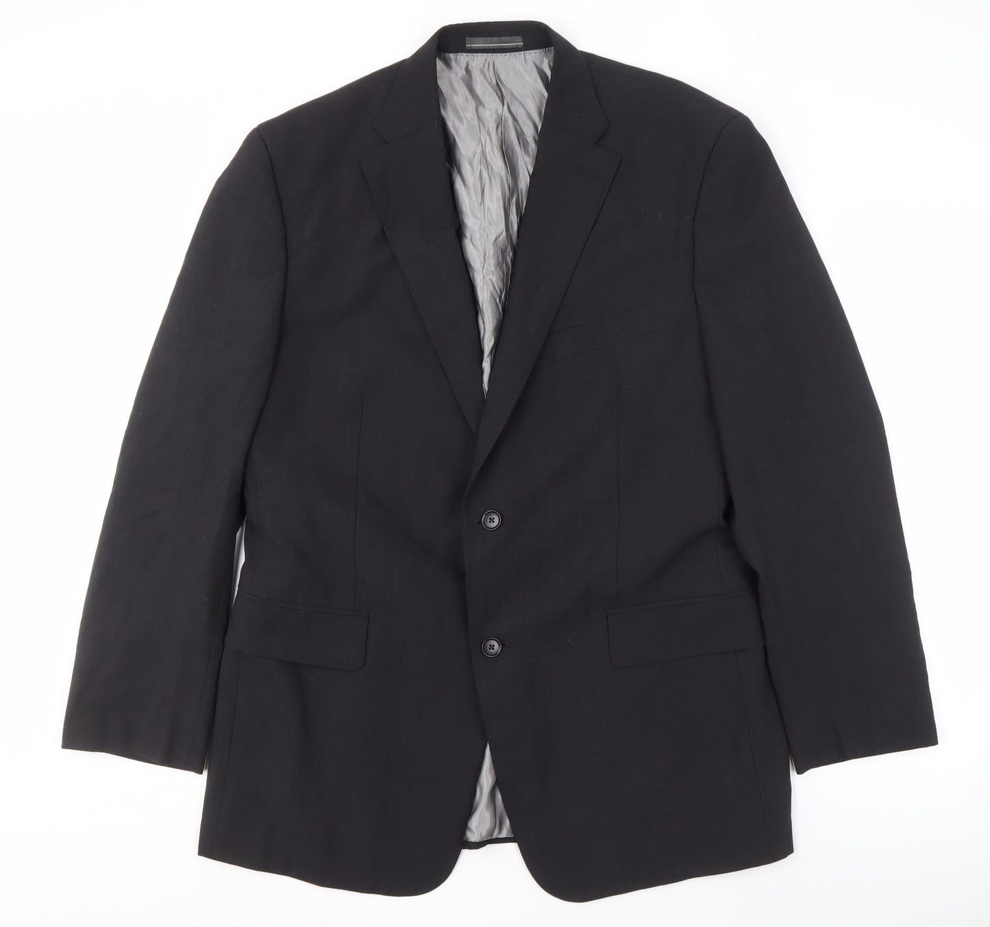 Mens UK Size 44 Greenwoods Elite Regular Grey Suit Jacket