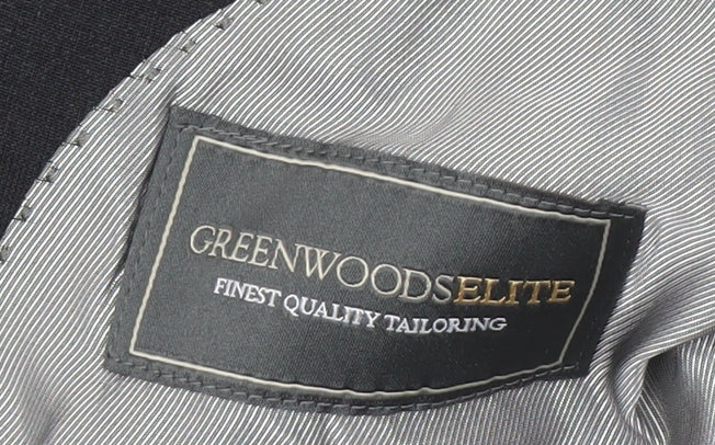 Mens UK Size 44 Greenwoods Elite Regular Grey Suit Jacket