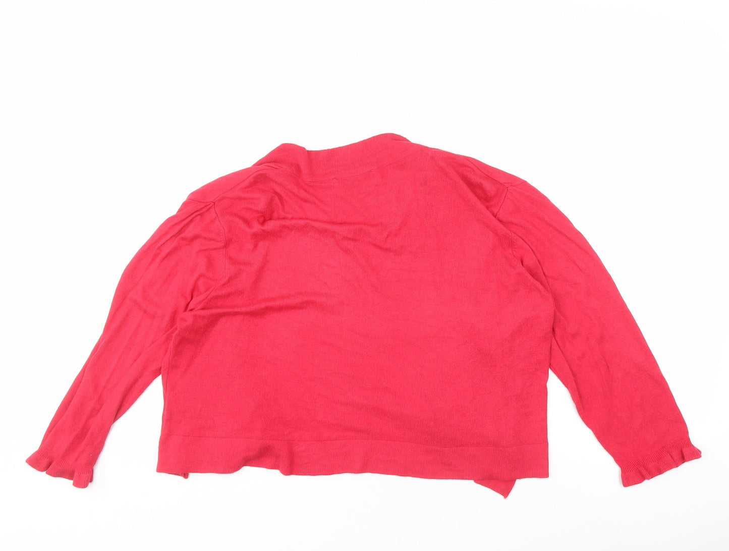 Womens UK Size L Wallis Pink Cardigan Jumper