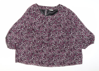 Womens UK Size 24 Windsmoor Multicoloured Basic Blouse
