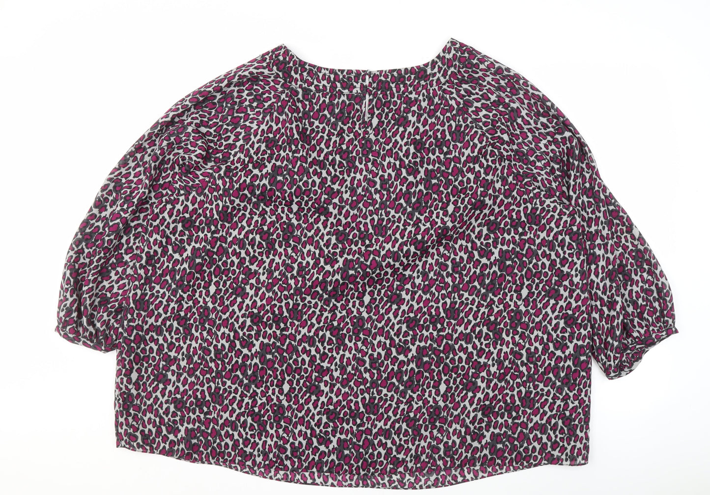 Womens UK Size 24 Windsmoor Multicoloured Basic Blouse
