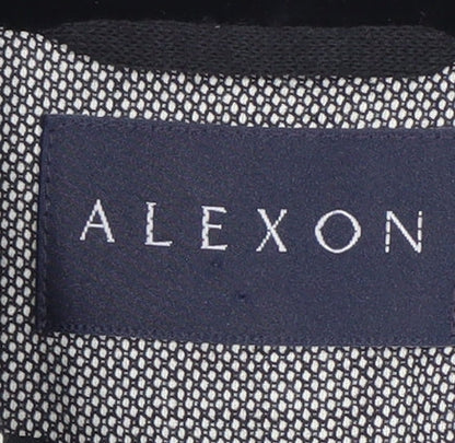 Alexon Women's Grey Suit Jacket Size 16 Wool Blend