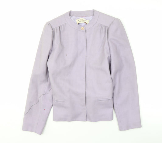 Windsmoor Women's Purple Belted Blazer Size 12