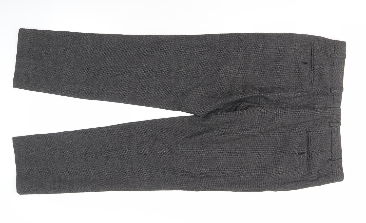 Jeff Banks Men's Grey Dress Pants - 36R Regular Fit