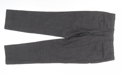 Jeff Banks Men's Grey Dress Pants - 36R Regular Fit