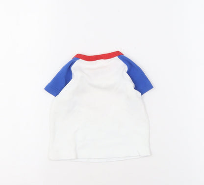 Superman Unisex Baby T-Shirt 3-6 Months Multicoloured Cotton