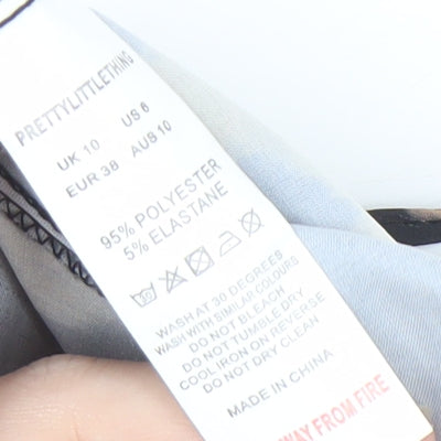 PrettyLittleThing Women's Animal Print Slip Dress