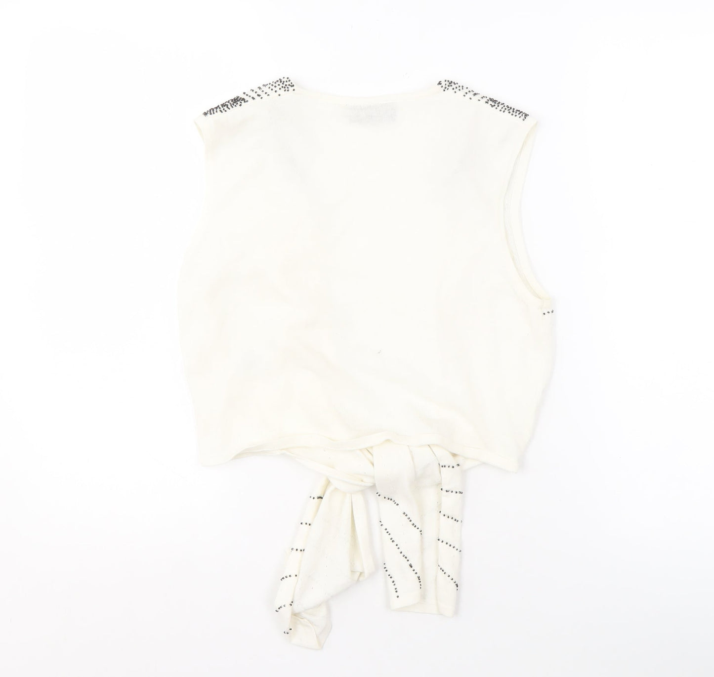 Womens UK Size 14 Principles White Vest Jumper