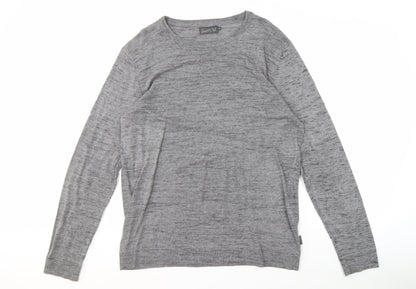 Jack & Jones Men's Grey 7XL Pullover Knit Jumper