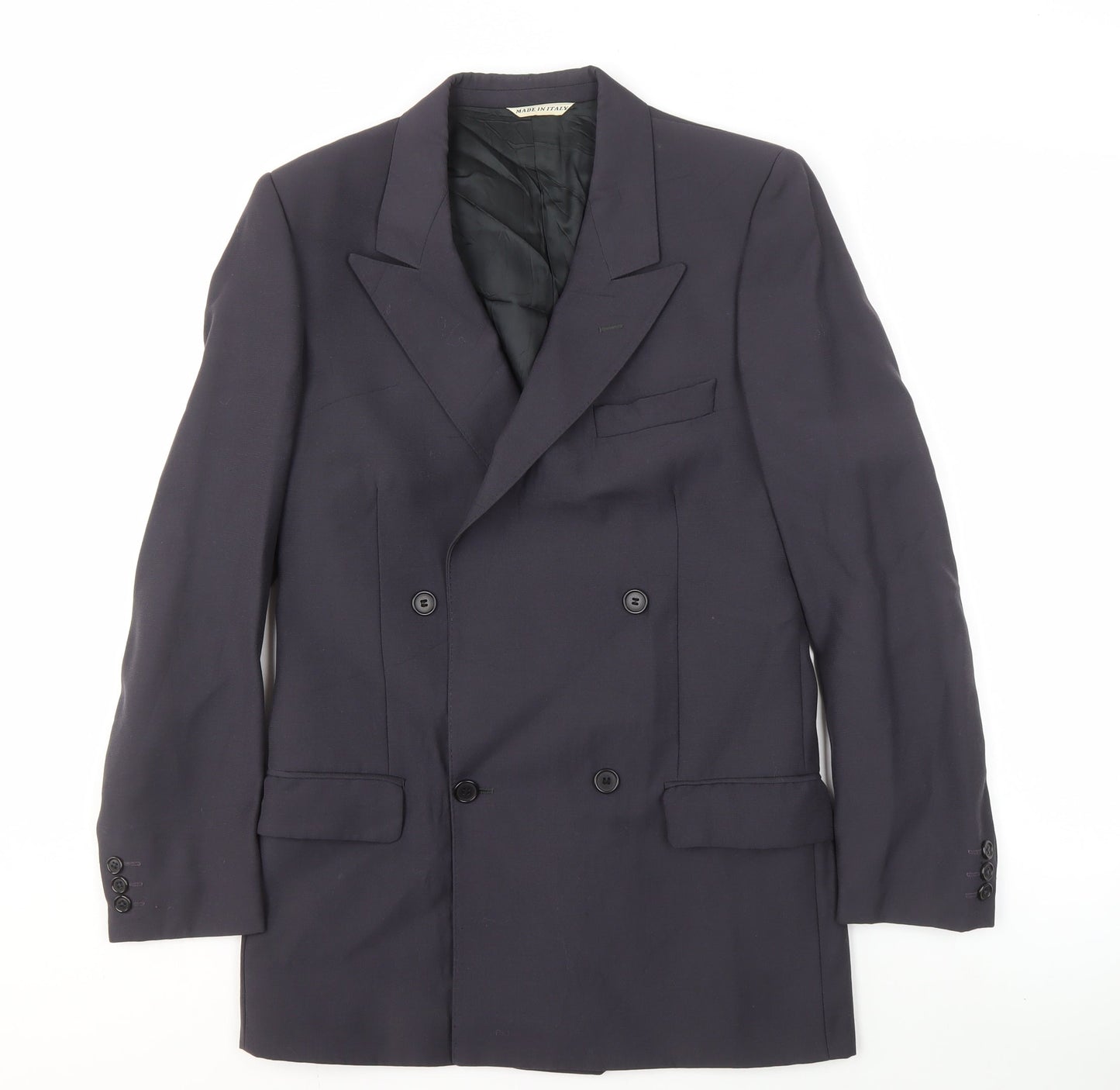 Austin Reed Men's Blue Double-Breasted Blazer