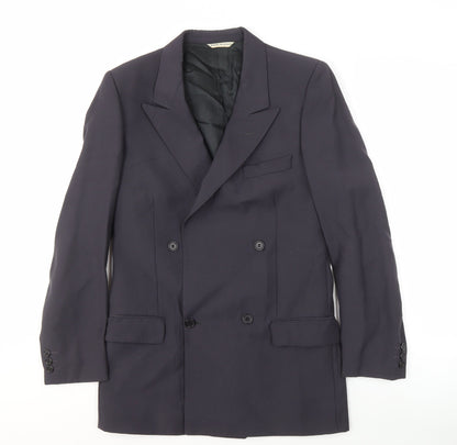 Austin Reed Men's Blue Double-Breasted Blazer