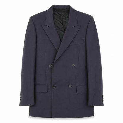 Austin Reed Men's Blue Double-Breasted Blazer