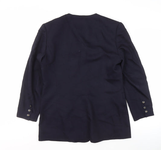 Windsmoor Women's Blue Wool Blazer Size 14