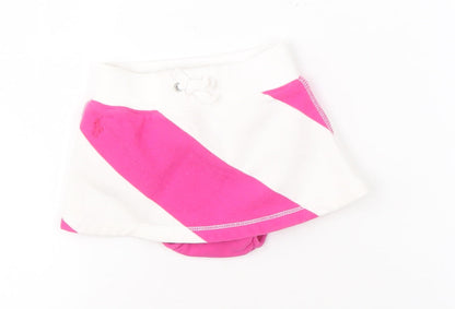 Ralph Lauren Girls Pink White Skort 9-12 Months Athletic Style