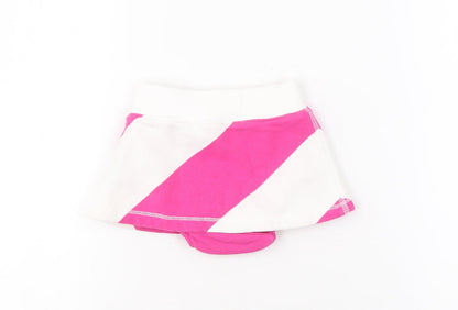Ralph Lauren Girls Pink White Skort 9-12 Months Athletic Style