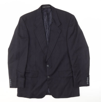 Mens UK Size 38 Centaur Regular Black Suit Jacket