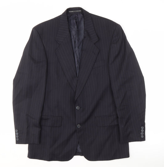 Mens UK Size 38 Centaur Regular Black Suit Jacket