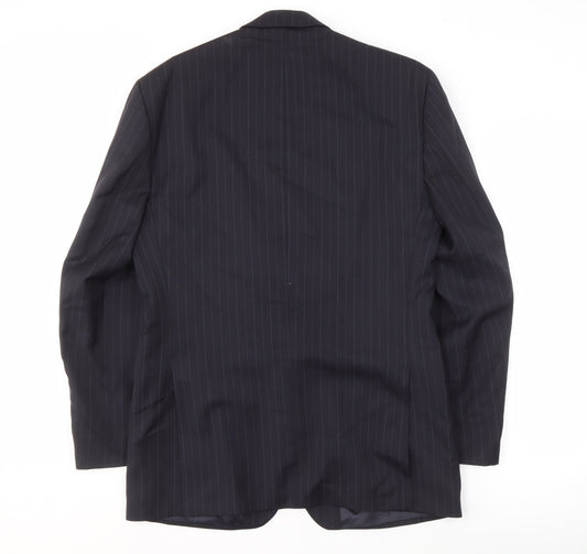 Mens UK Size 38 Centaur Regular Black Suit Jacket