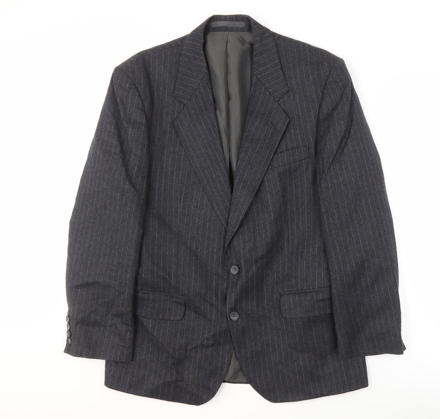 Centaur Men's Grey Short Wool Blazer, Size 40