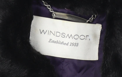 Womens UK Size S Windsmoor Purple Quilted Coat