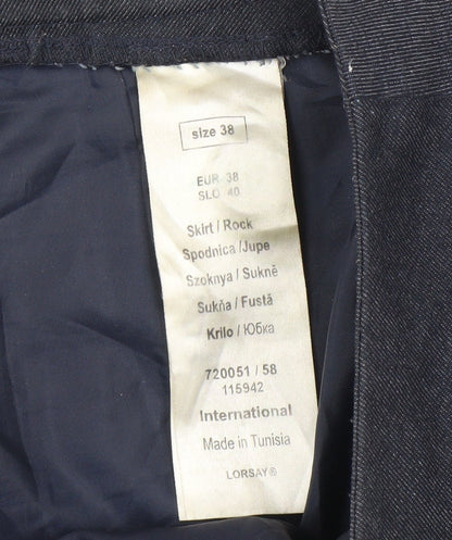 Lorsay Women's Black Pencil Skirt Size 10