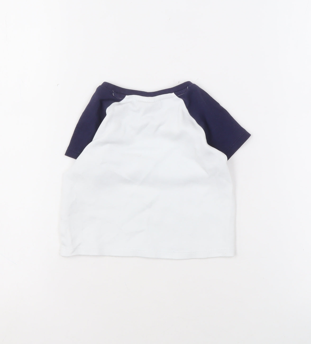 Bench Unisex Baby T-Shirt Blue White 12-18 Months Cotton