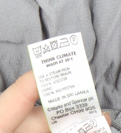 Marks and Spencer Women's Grey Midi Skirt