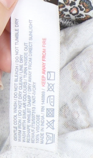 Fat Face Women's Floral Swing Dress - UK 14 Multicoloured