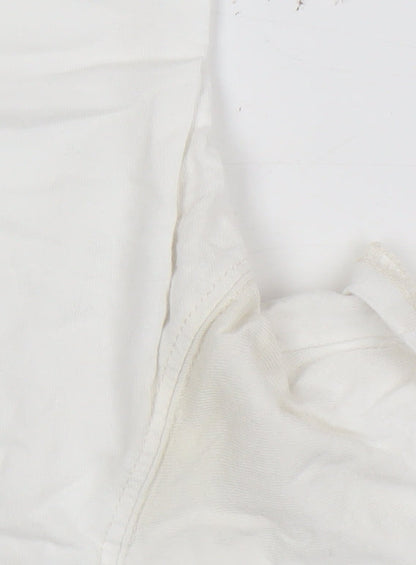 Float Apparel Unisex White M Graphic Print T-Shirt